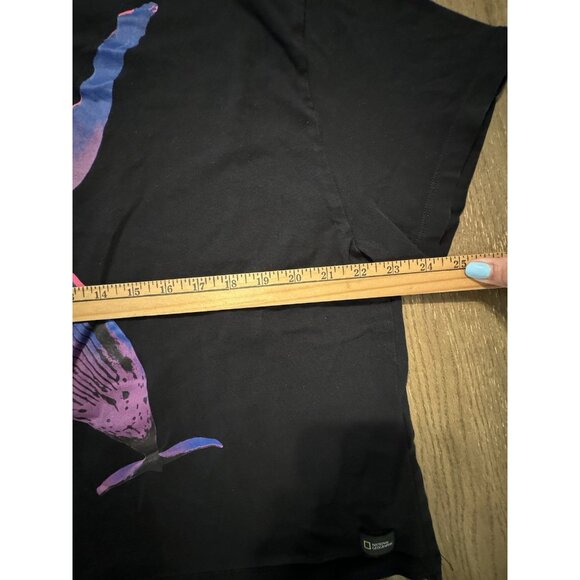 National Geographic Oceans Lifestyle Collection women T shirt xxl Boxy Sea Whale - Picture 6 of 7